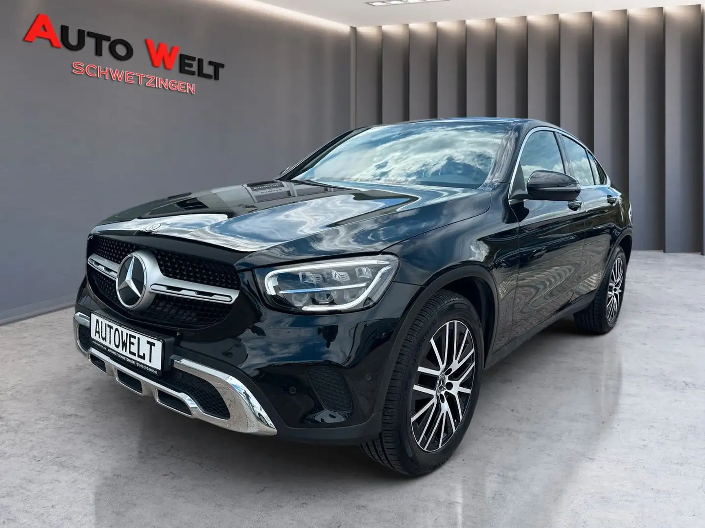 Mercedes-Benz GLC 220 d 4Matic Coupe 1.Hand/LED/Kamera/8-fach Nero - 1