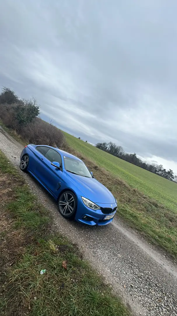 BMW 430 430d Coupe Österreich-Paket Aut. Blau - 1