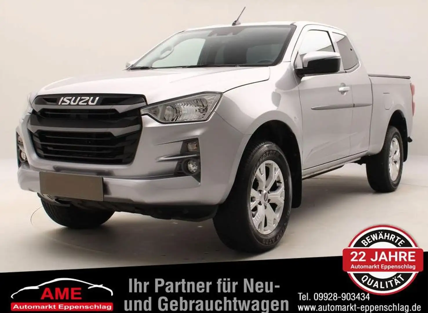 Isuzu D-Max Space Cab 4WD Automatik *Single/ King Cab* Silber - 1