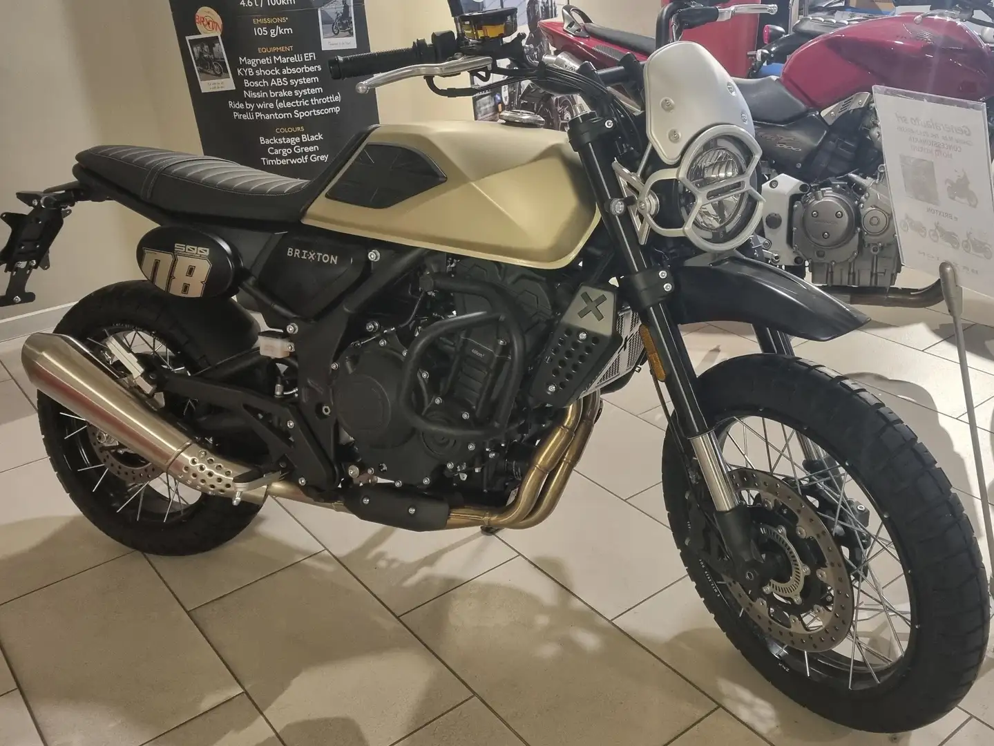 Brixton Crossfire 500 XC Beige - 1