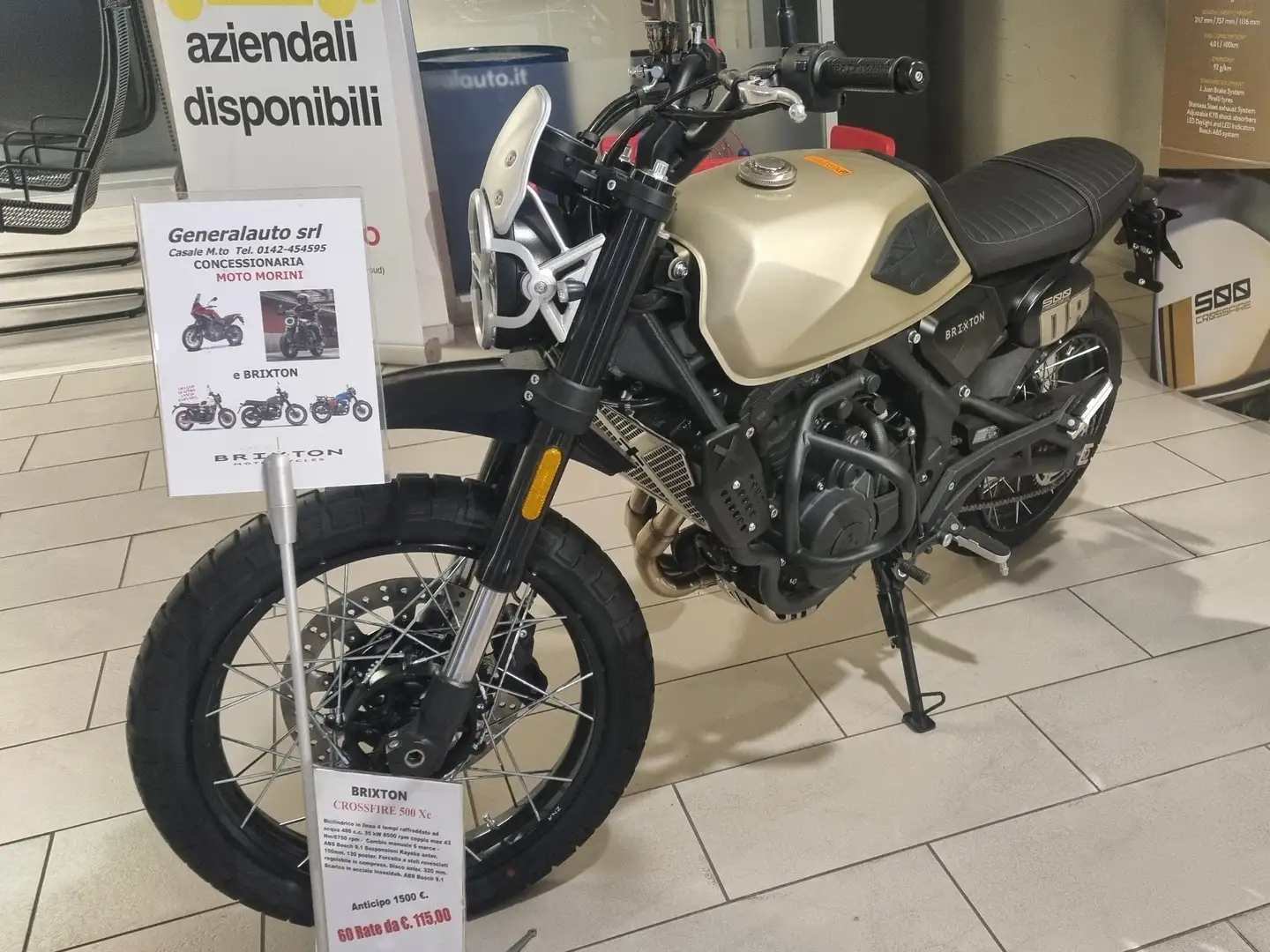 Brixton Crossfire 500 XC Beige - 2