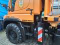 Trucks-Lkw Mercedes-Benz Unimog U300 4x4 Absetzkipper Wechselsy Prits Zapfw Orange - thumbnail 9