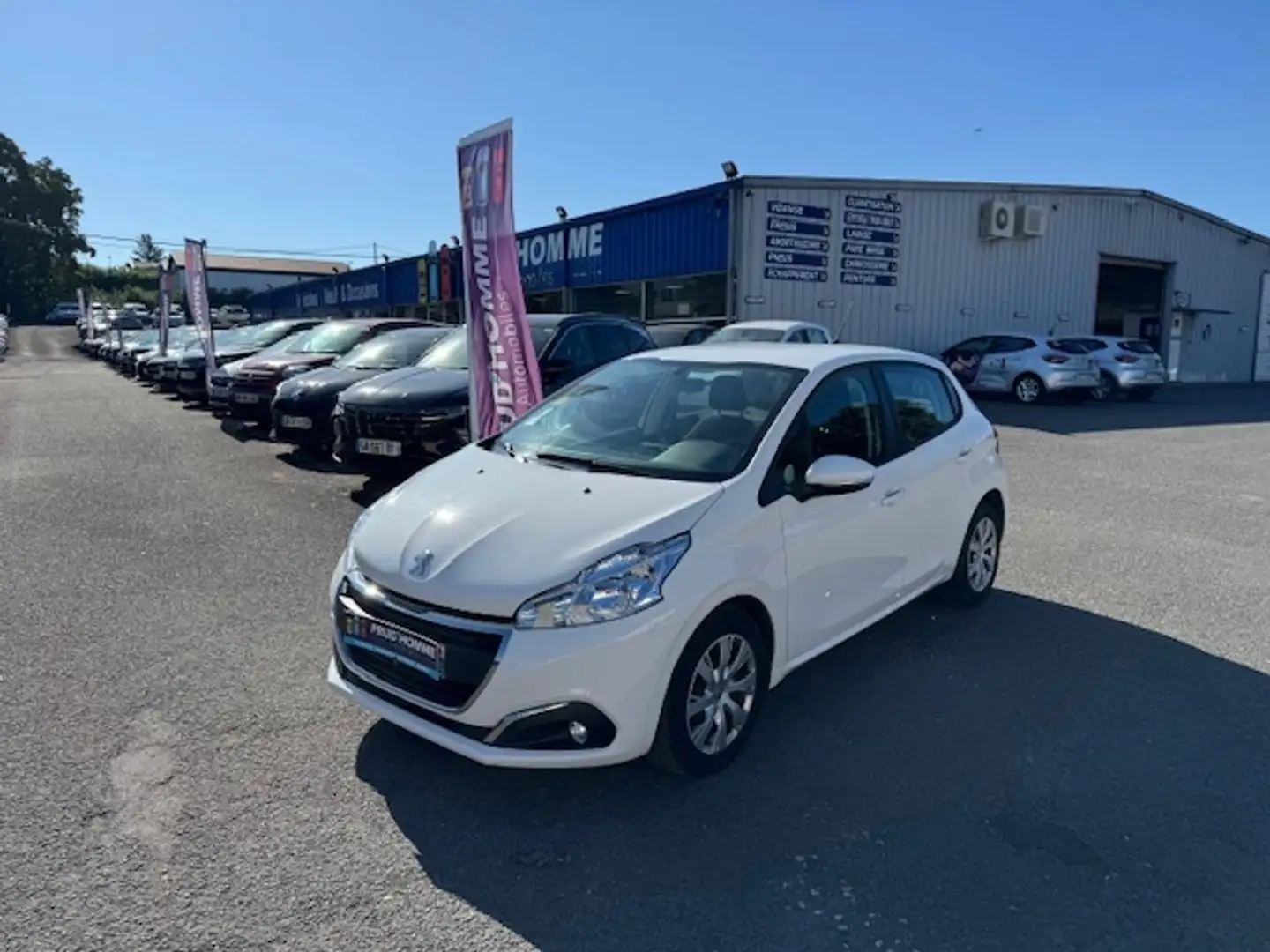 Peugeot 208 1.5 BLUEHDI 100CH PREMIUM PACK UTILITAIRE Blanc - 1