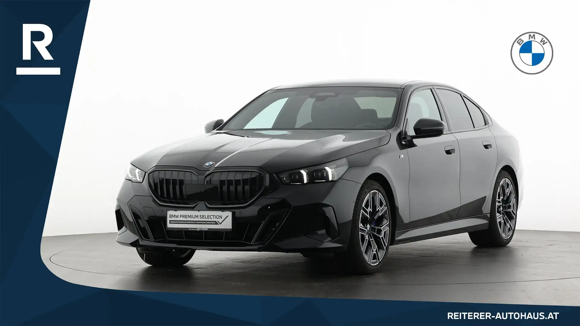 BMW 520 d xDrive *M-Sportpaket Pro *Panoramadach *AHK Schwarz - 1