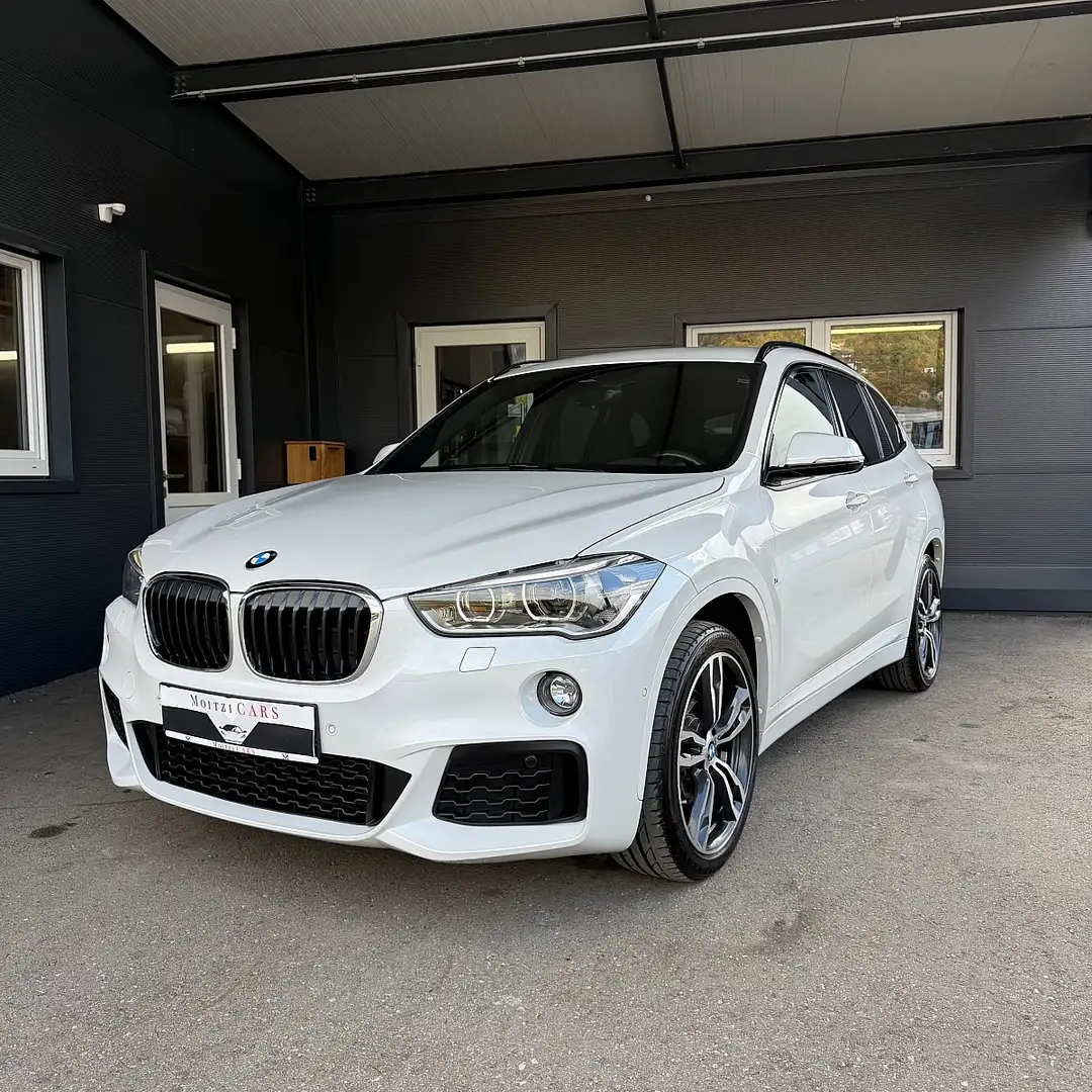 BMW X1 xDrive18d M Sport Aut. Blanc - 1