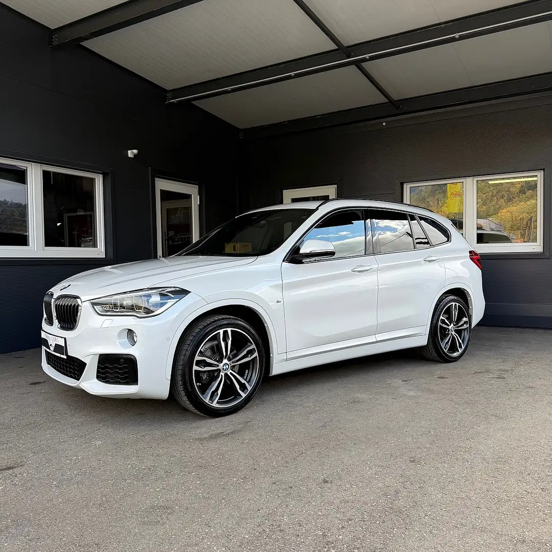 BMW X1 xDrive18d M Sport Aut. Blanc - 2