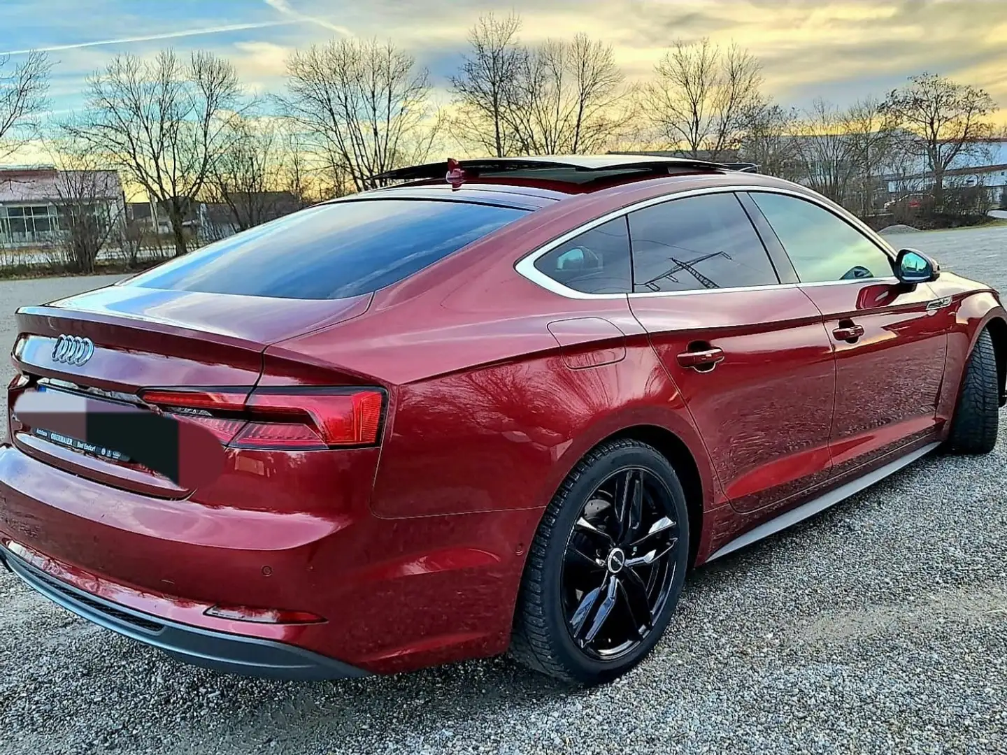 Audi A5 quattro sport voll Ausstattung Rot - 2
