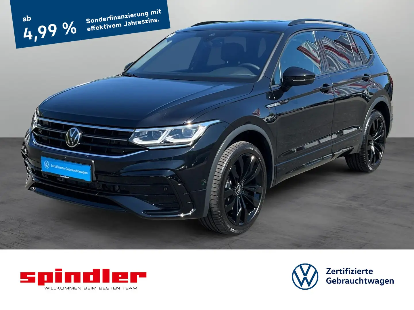 Volkswagen Tiguan Allspace R-Line 2.0TDI 4M DSG/ Matrix,AHK Schwarz - 1