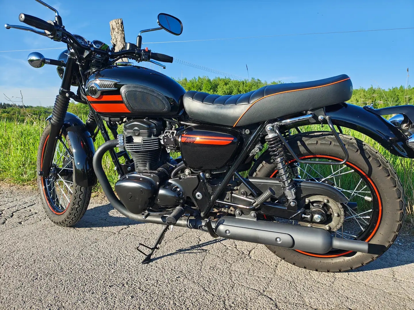 Kawasaki W 800 Serie Speciale Černá - 2