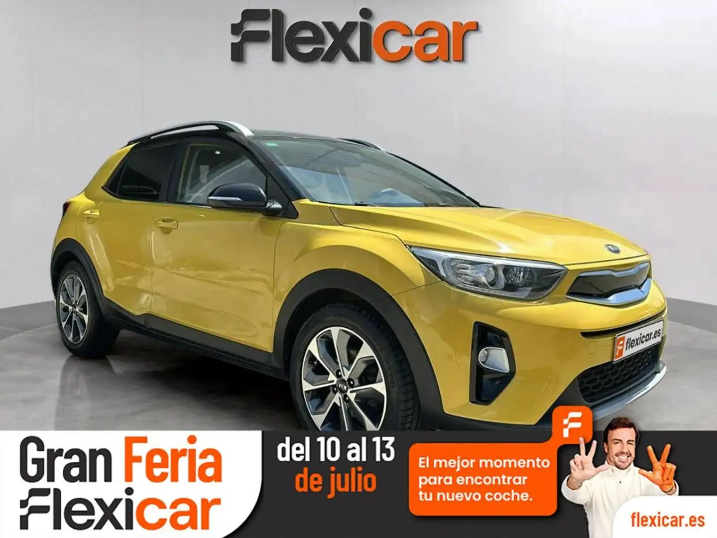 Kia Stonic 1.0 T-GDi MHEV Business 100 Geel - 1