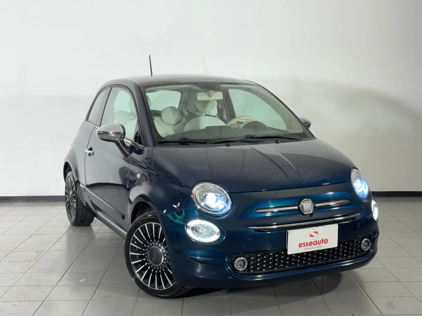 Fiat 500 1.2 Dolcevita Bleu - 1