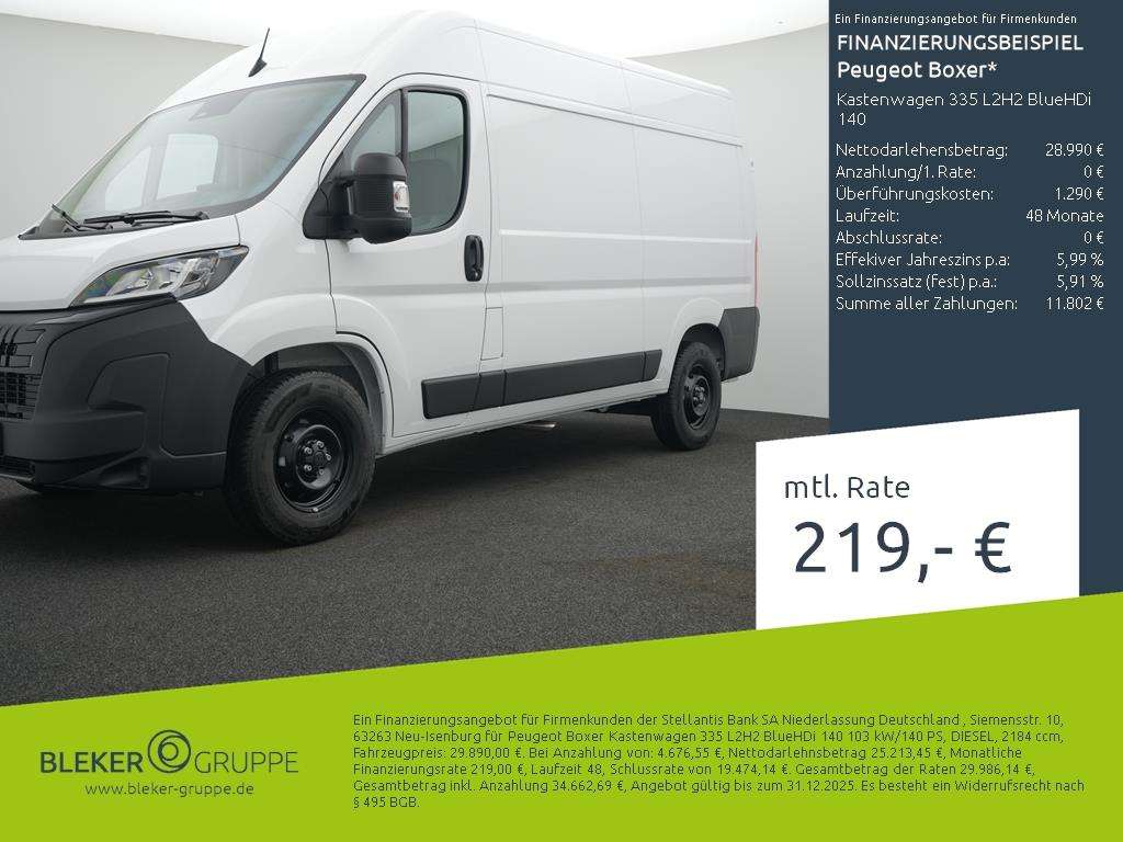 Second hand Peugeot Boxer L2H2