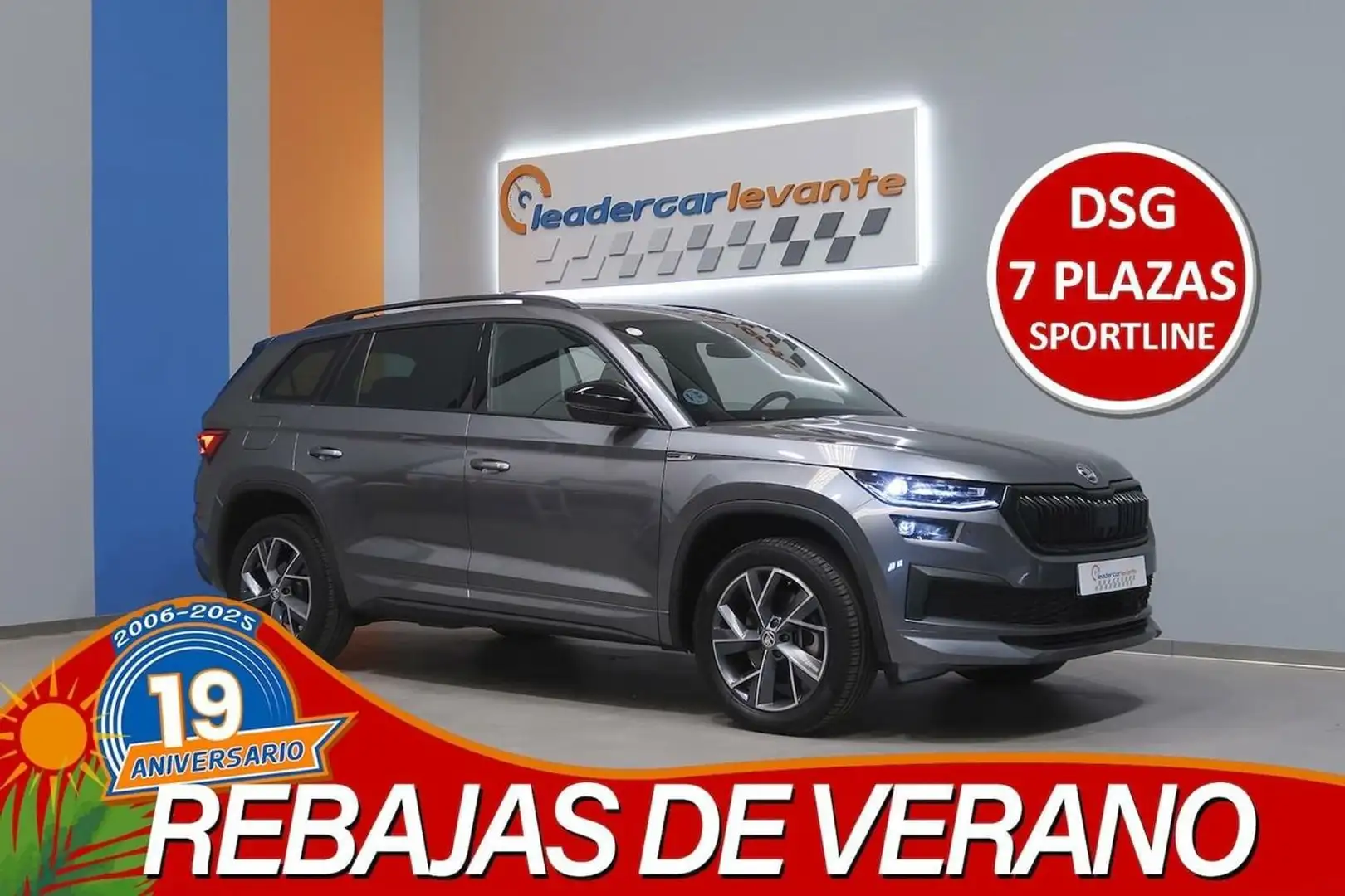 Skoda Kodiaq 2.0TDI AB tech Sportline 4x2 DSG 110kW Gri - 1