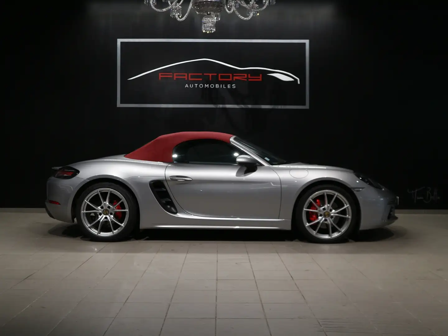 Porsche Boxster (982) 2.5 350CH S PDK EURO6 Grau - 2
