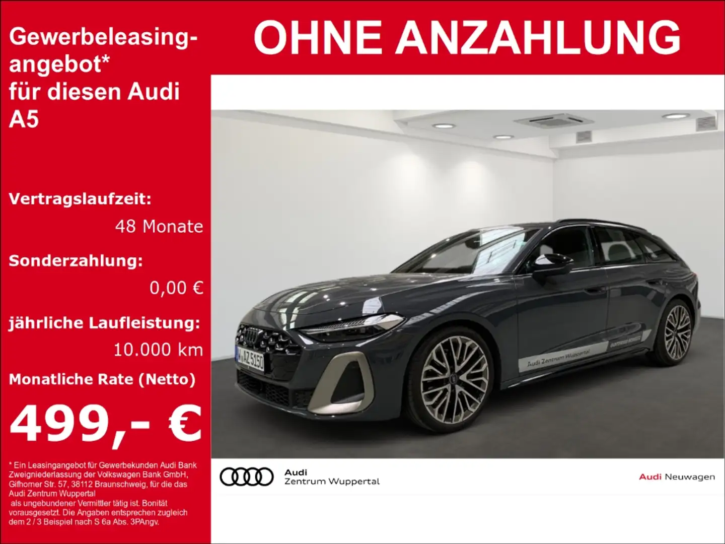 Audi A5 AVANT Edition One S-line Soundsystem LED Fernl. AC Grau - 1