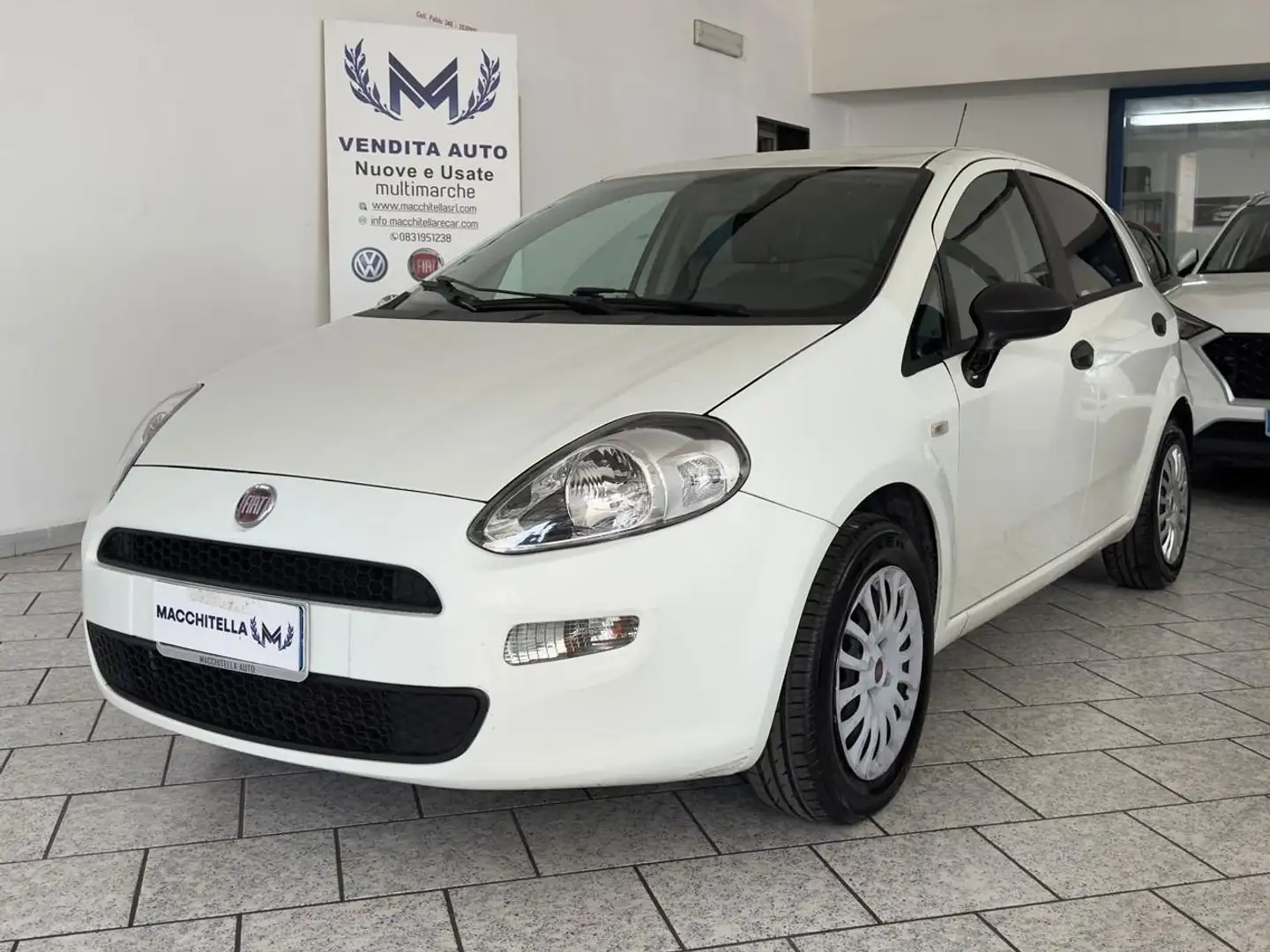 Fiat Punto Punto III 2012 5p 1.3 mjt II 16v Lounge 75cv my13 Blanco - 1