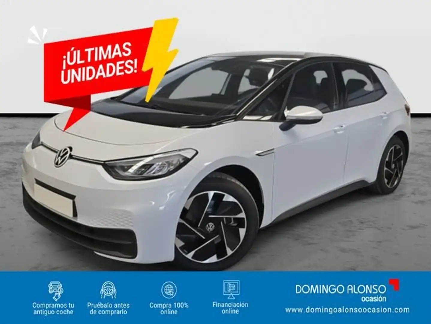 Volkswagen ID.3 Pro Más 150kW 63kWh Blanco - 1
