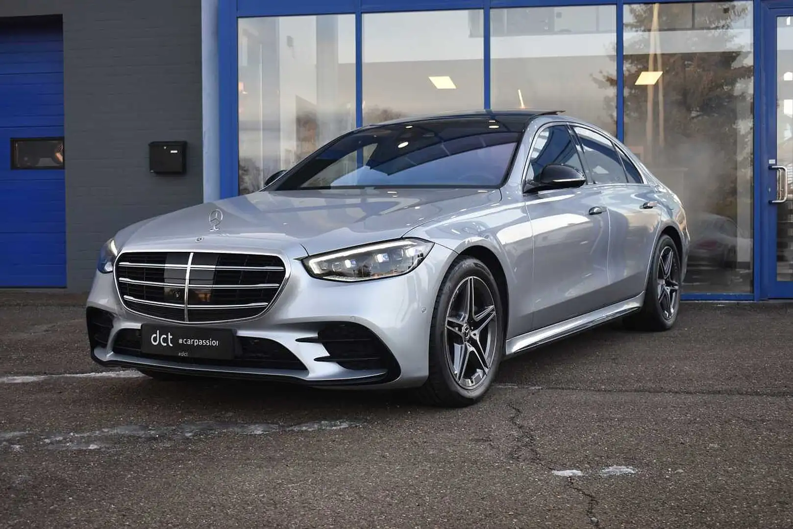 Mercedes-Benz S 580 e PHEV AMG ACC Burmester Pano Airmatic HUD Argent - 1