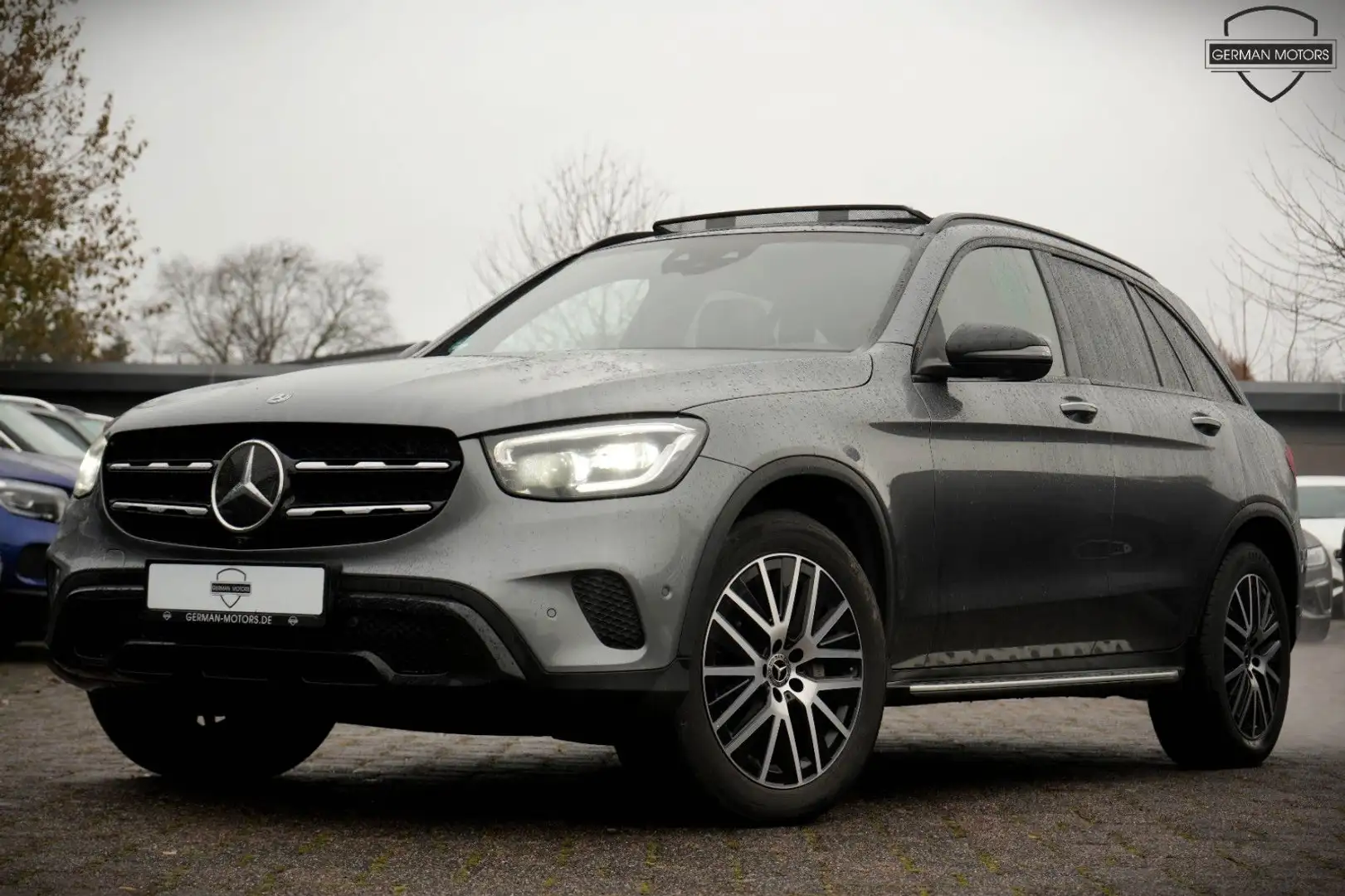 Mercedes-Benz GLC 400 d 4Matic NIGHT|AIRMATIC|AHK|HUD|PANO|360 Grijs - 1