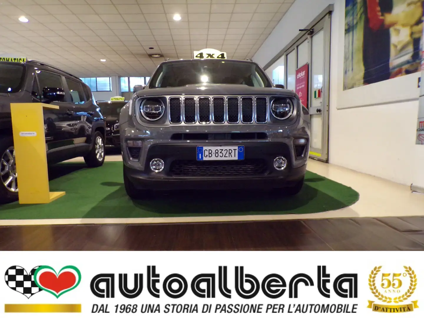 Jeep Renegade 4WD 2.0 multijet Limited 140cv  4x4 Grigio - 2