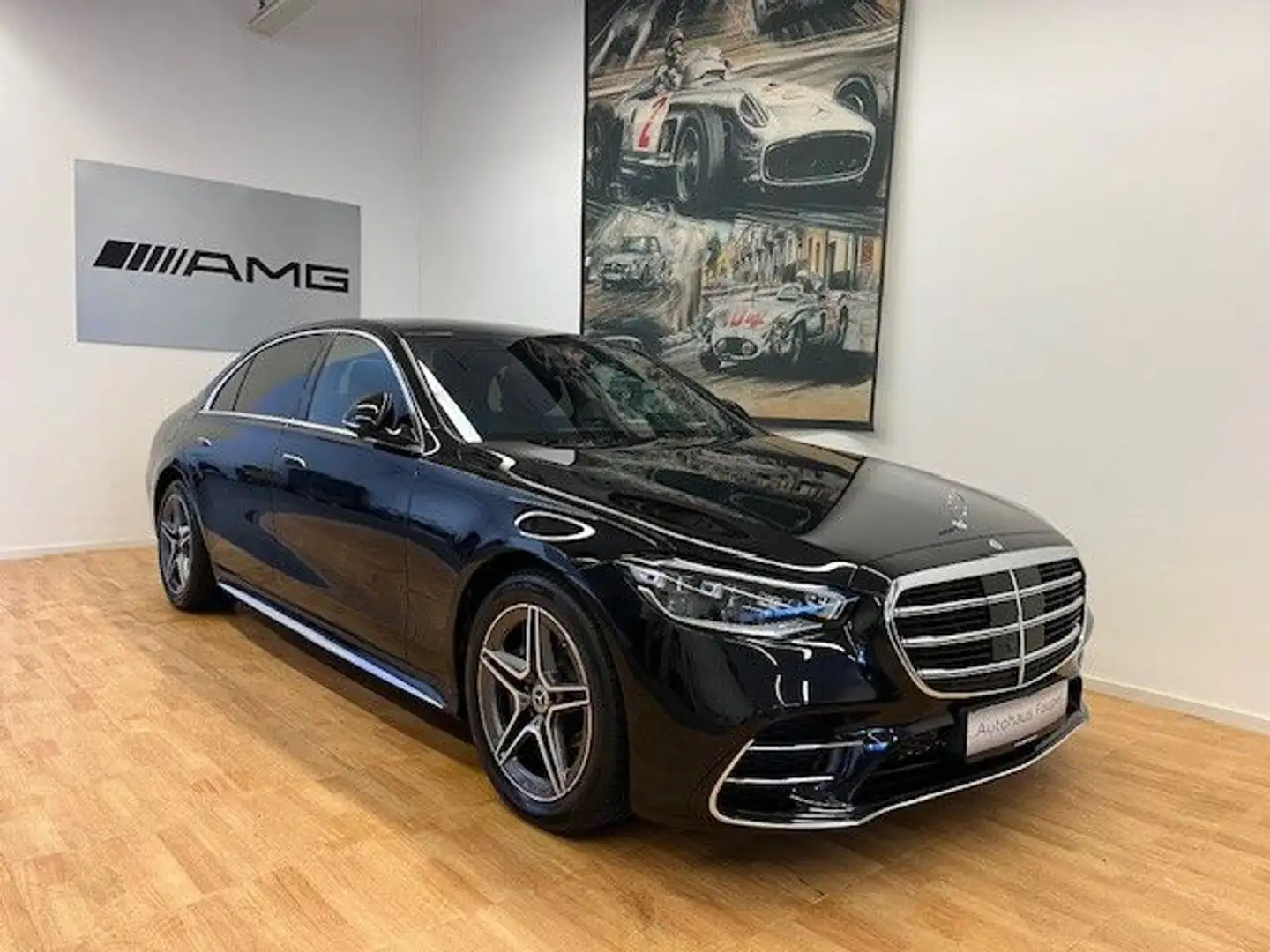Mercedes-Benz S 580 e lang long AMG-Line Sound Pano Chauffeur Nero - 1