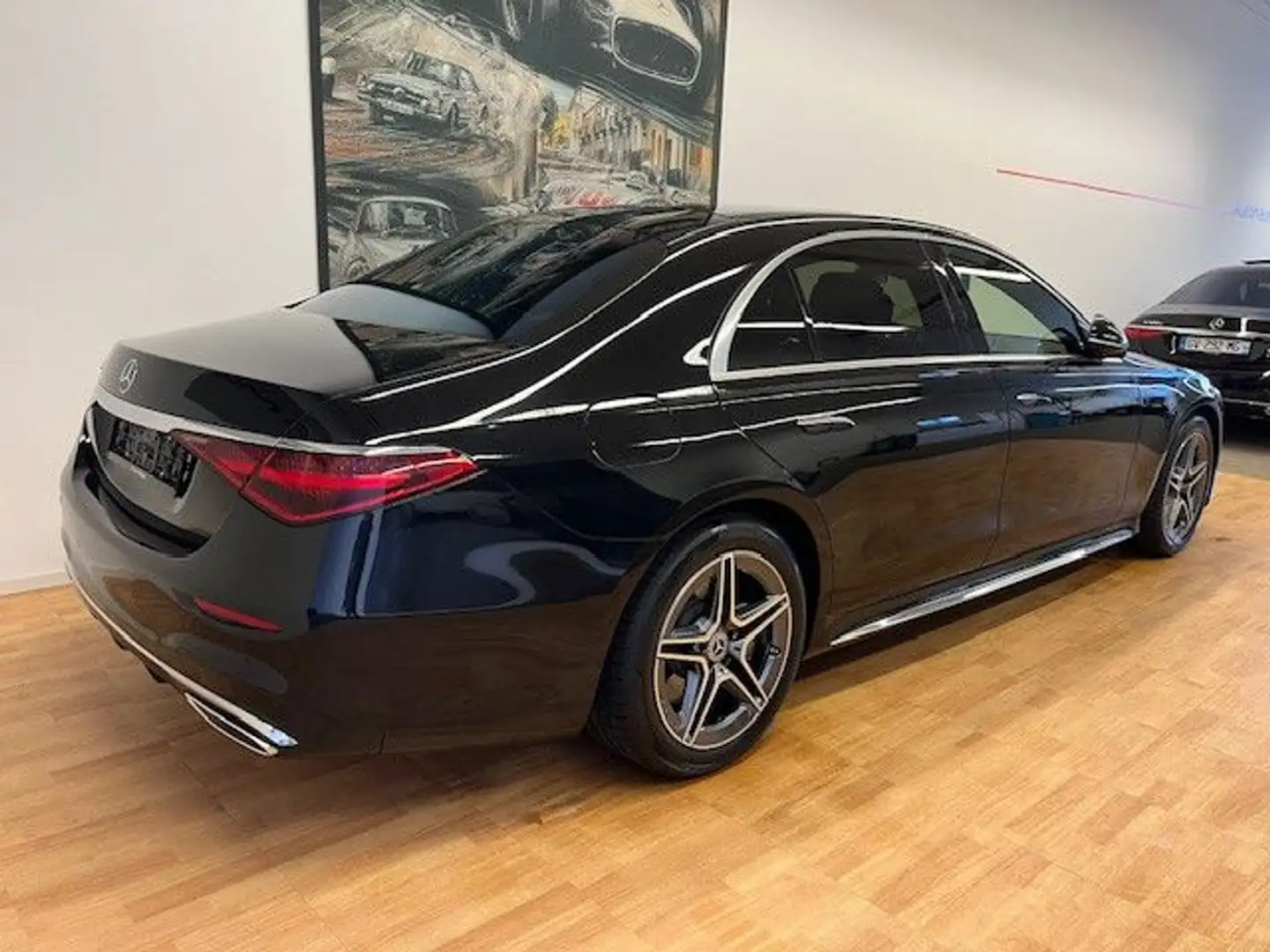 Mercedes-Benz S 580 e lang long AMG-Line Sound Pano Chauffeur Nero - 2