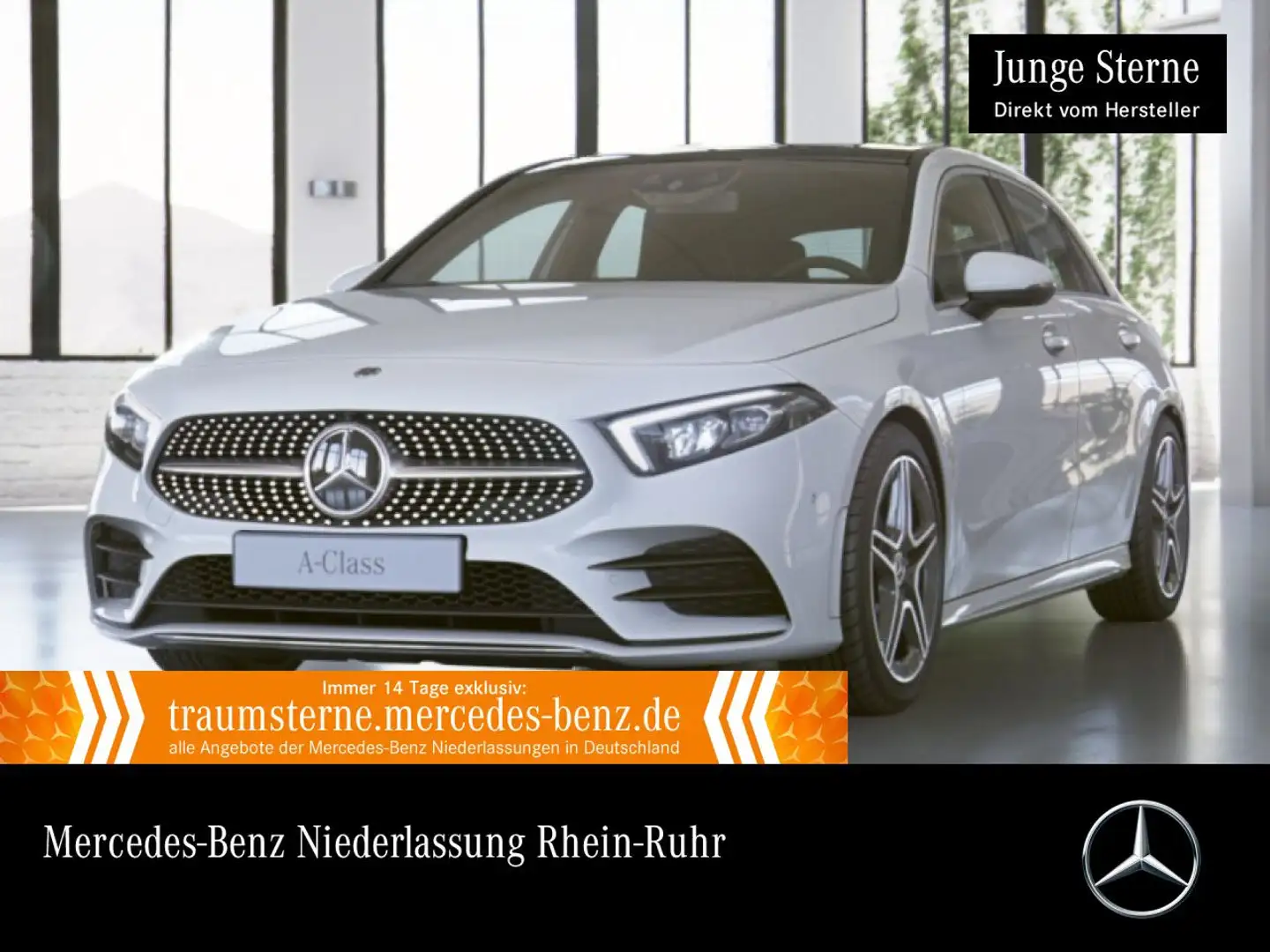 Mercedes-Benz A 250 e AMG+PANO+360°+LED+8G Weiß - 1
