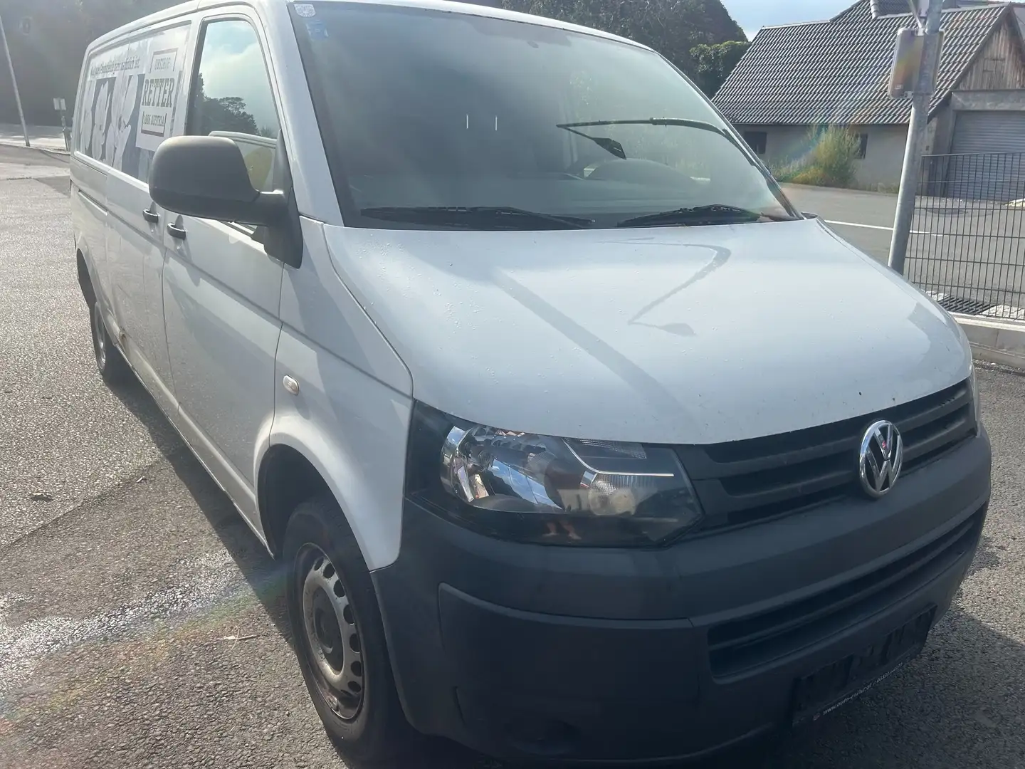 Volkswagen T5 Transporter Kasten lang Weiß - 2