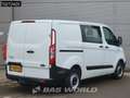Ford Transit Custom 105pk Dubbel Cabine Euro6 Trekhaak Airco L1H1 Doka Wit - thumbnail 6