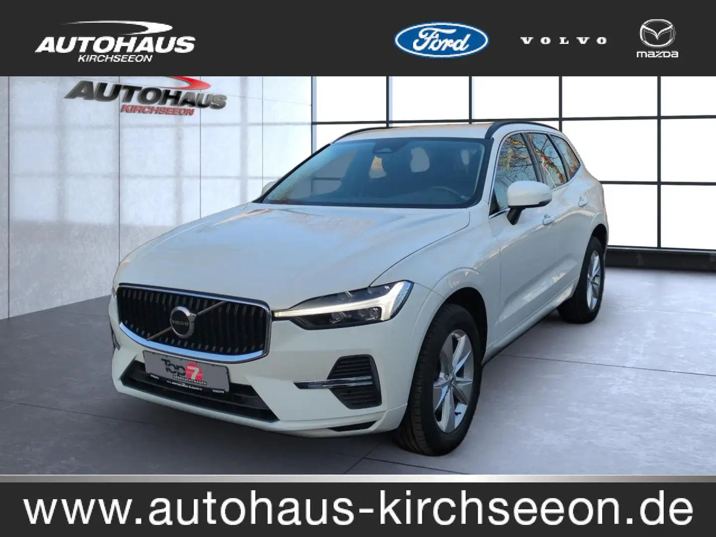 Volvo XC60 B4 (Diesel) Momentum Pro AWD Automatik Navi Weiß - 1
