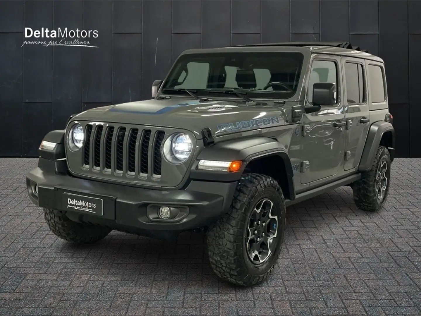 Jeep Wrangler Unlimited 2.0 ATX PHEV Rubicon Gri - 1