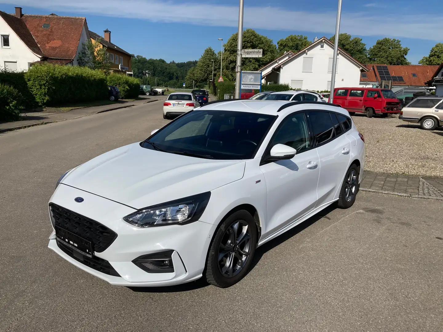 Ford Focus ST-Line Weiß - 1