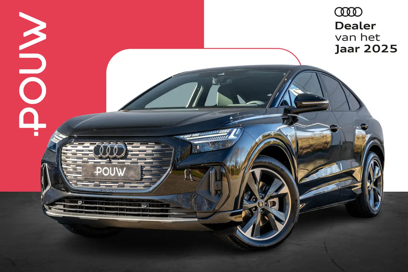 Audi Q4 e-tron Sportback 45 quattro 286pk S Edition 82 kWh | 20" Zwart - 1