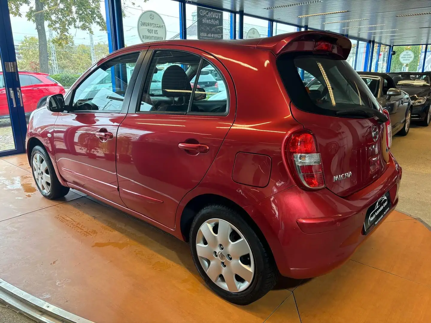 Nissan Micra -Standheiz/Autom./67TKM/MFL/Klima/Temp./PDC Red - 2