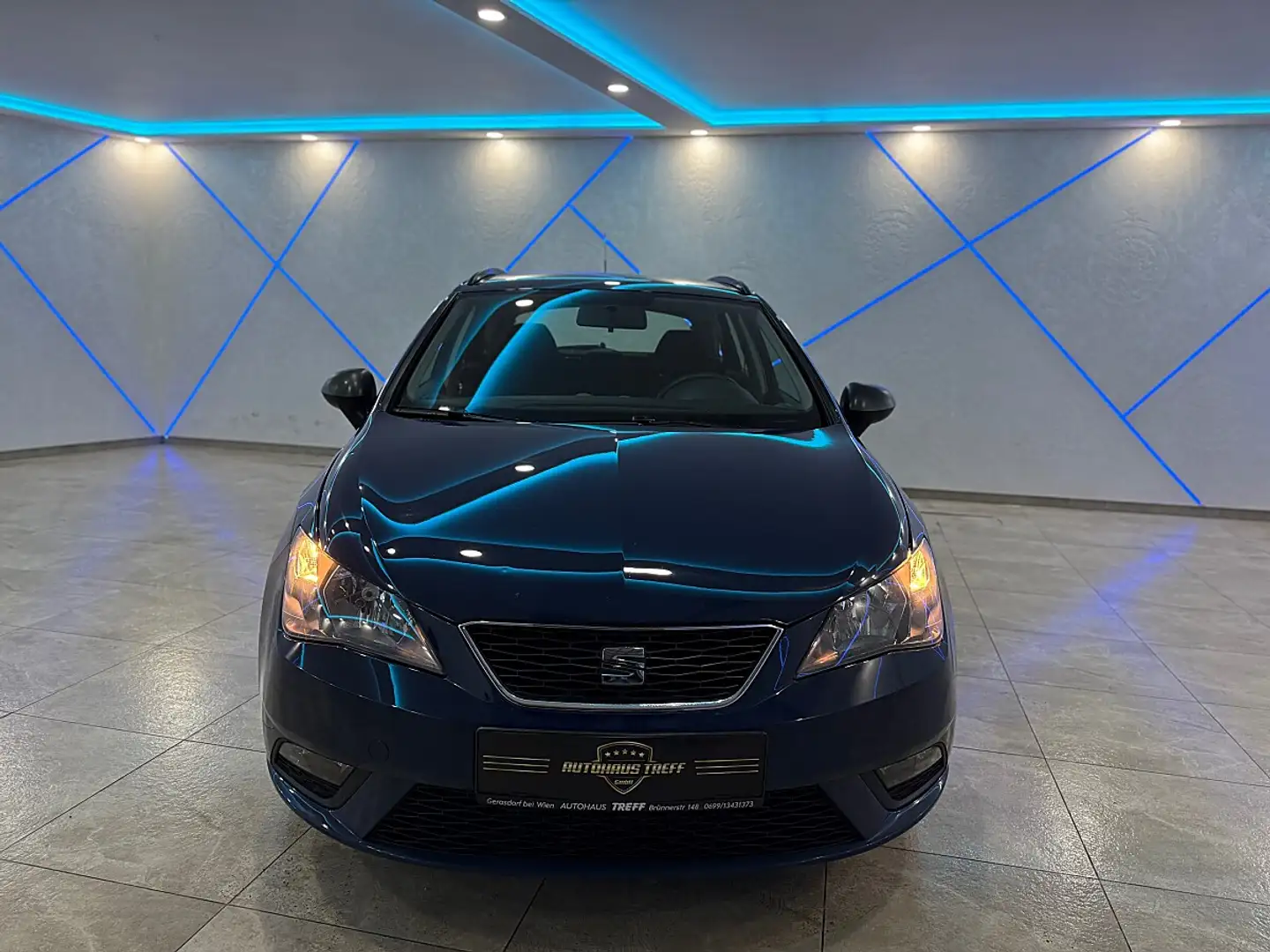 SEAT Ibiza ST 1,0 Start-Stopp*1.BESITZ*KLIMA* Blau - 2