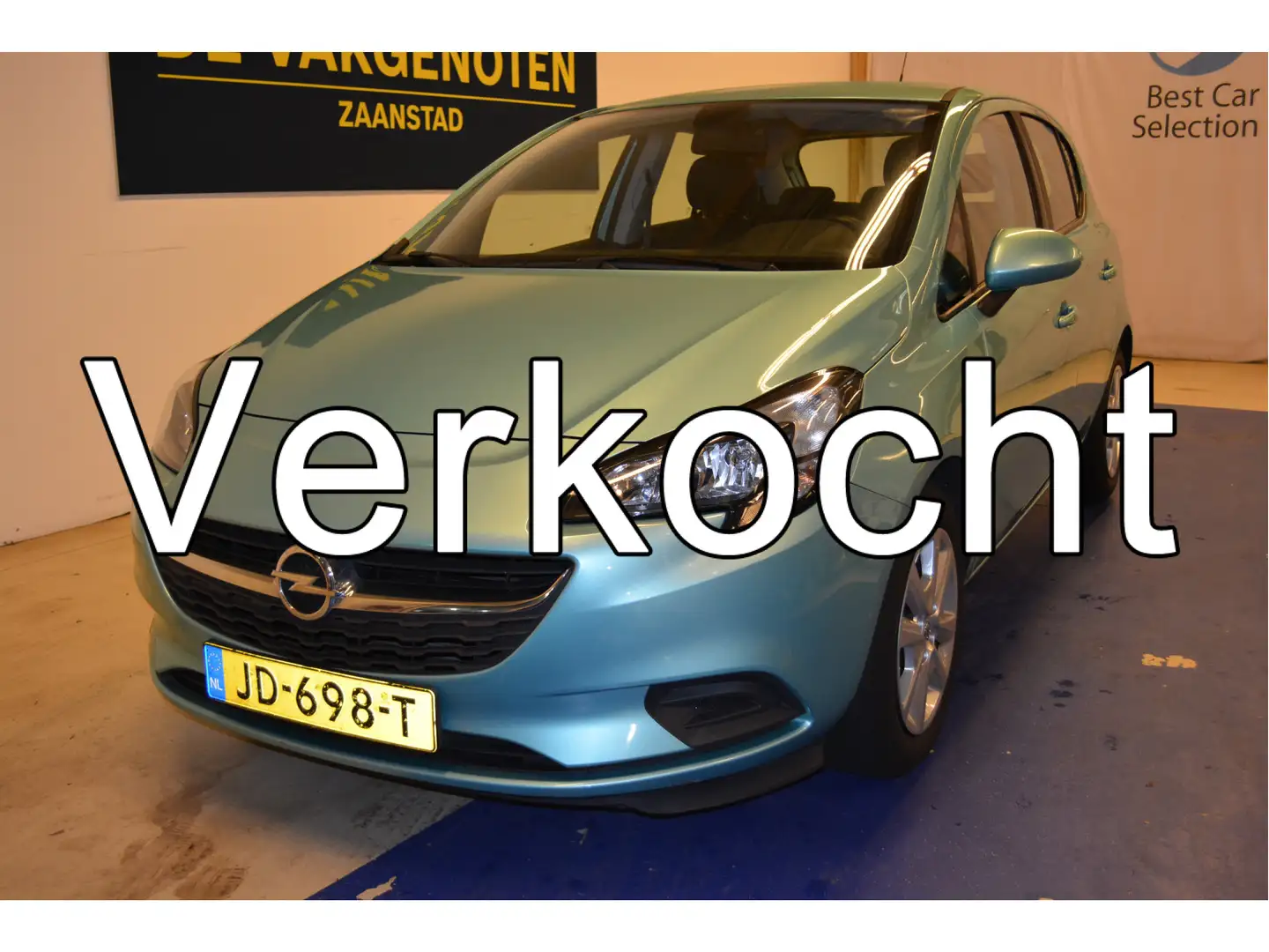 Opel Corsa 5-DRS 1.0 Turbo Business+ AIRCO CRUISECONTR BLEUTO Groen - 1