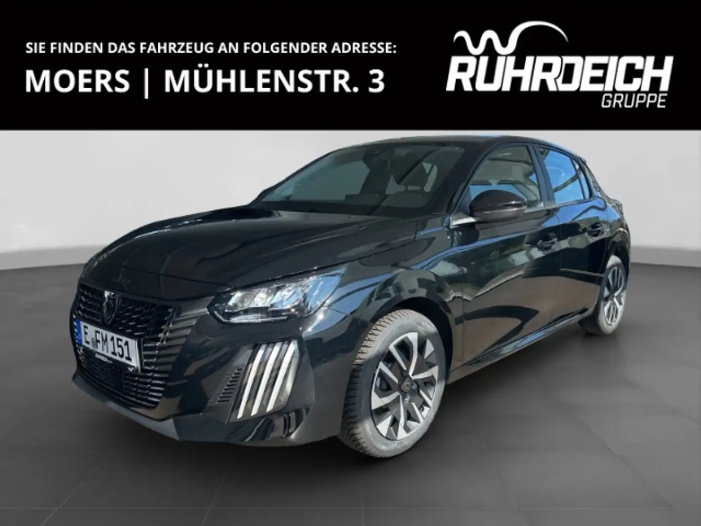Peugeot 208 Style Hybrid 110PS DSG Schaltwippen SHZ LED Androi Noir - 1