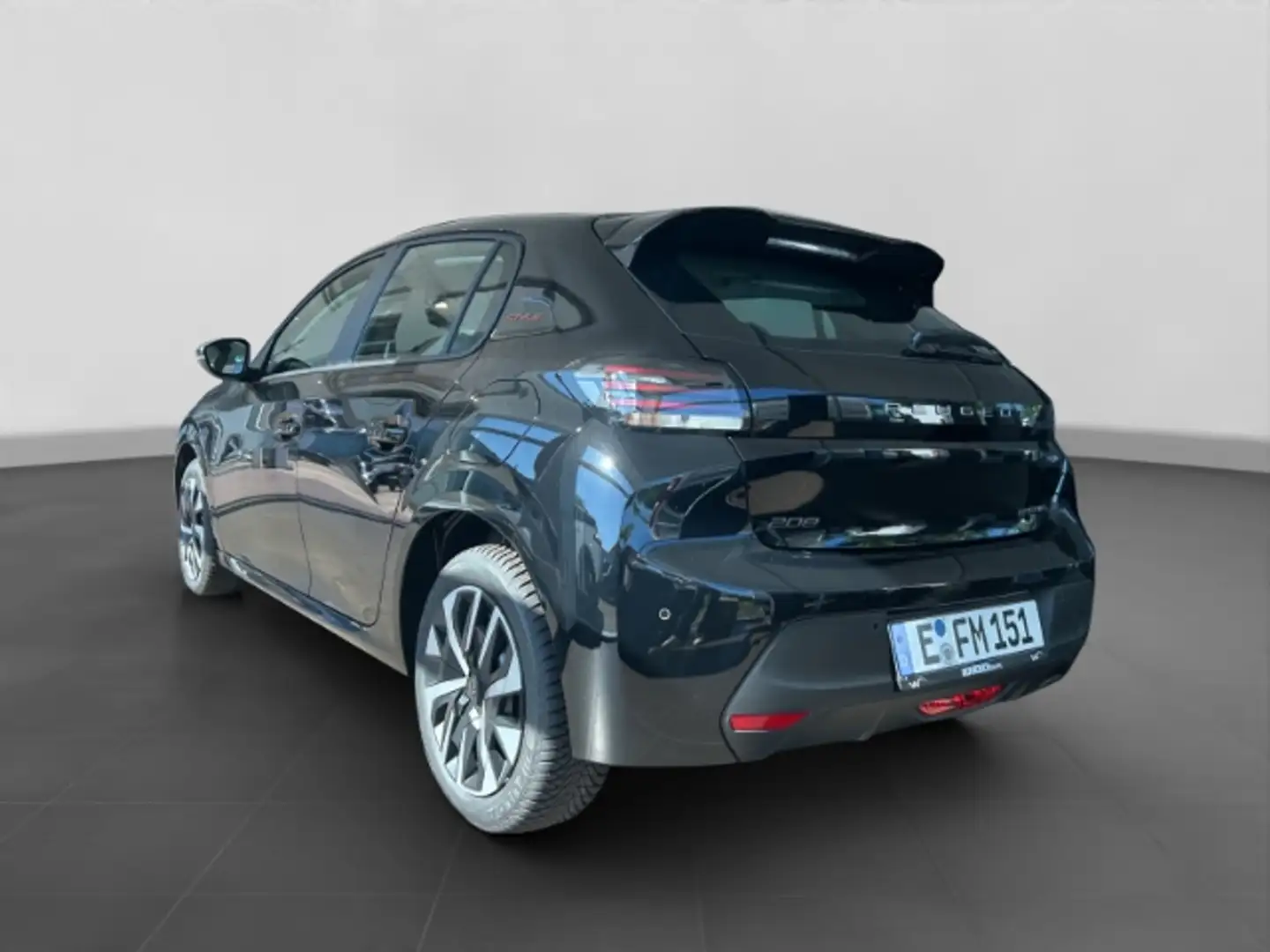 Peugeot 208 Style Hybrid 110PS DSG Schaltwippen SHZ LED Androi Noir - 2