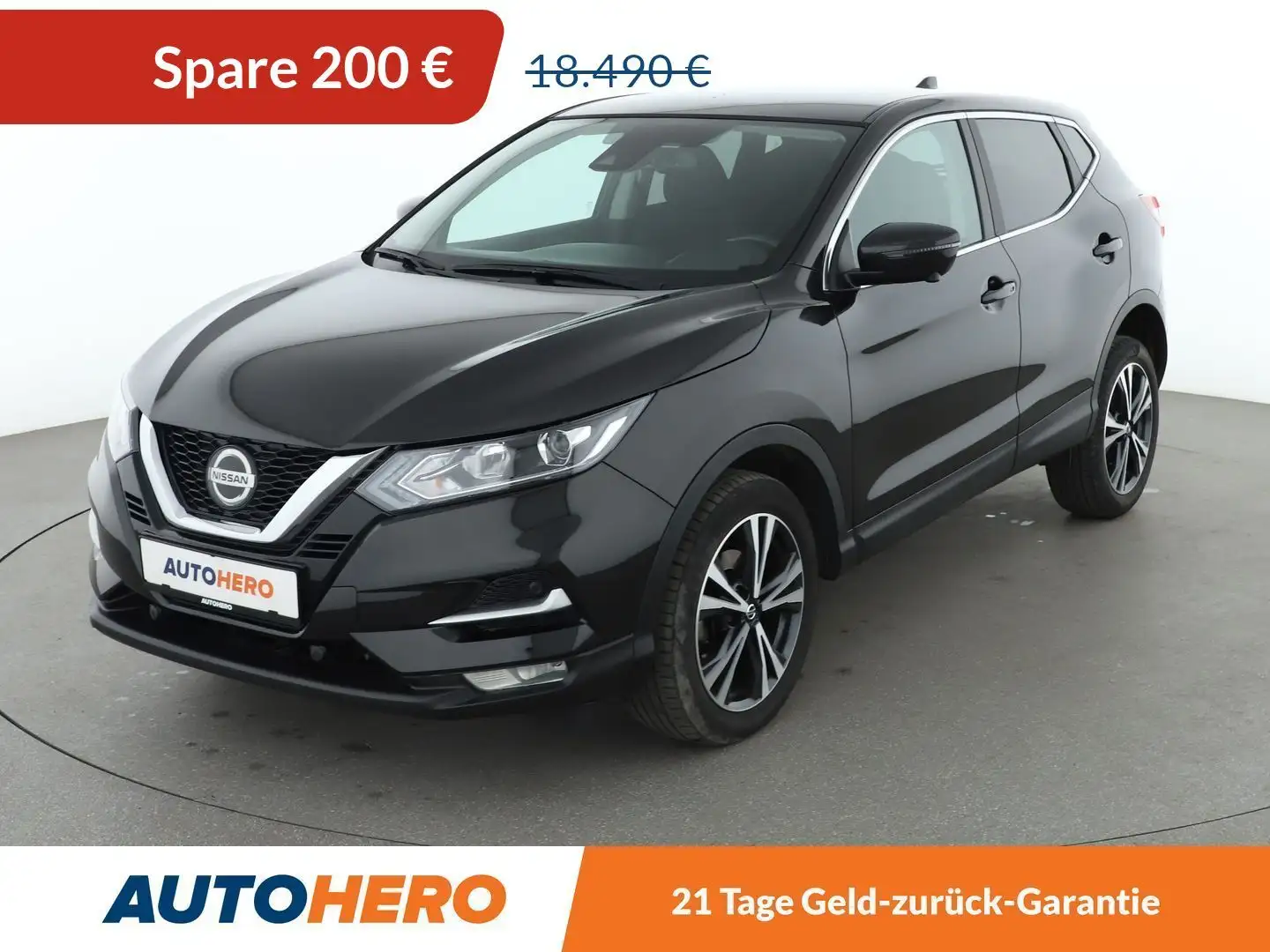 Nissan Qashqai 1.7 dCi N-Connecta 4x4 Aut*NAVI*TEMPO*CAM*PDC*SHZ* Negro - 1