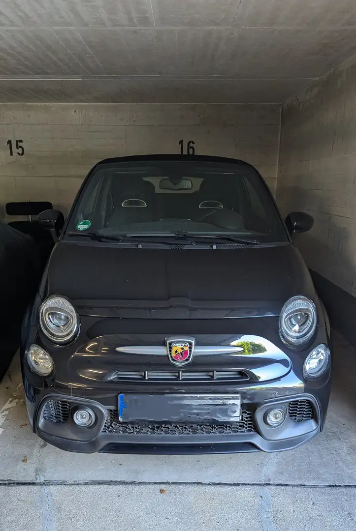 Abarth 595C 500 595 Abarth Cabrio Чорний - 2