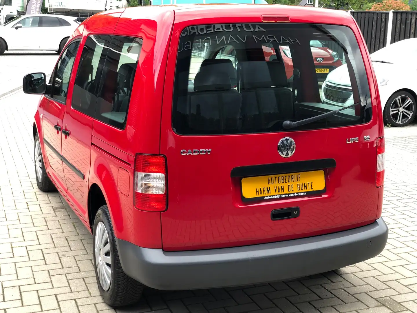Volkswagen Caddy Combi 1.6 life Trendline NIEUWSTAAT CLIMA ELEKTR P Rood - 2
