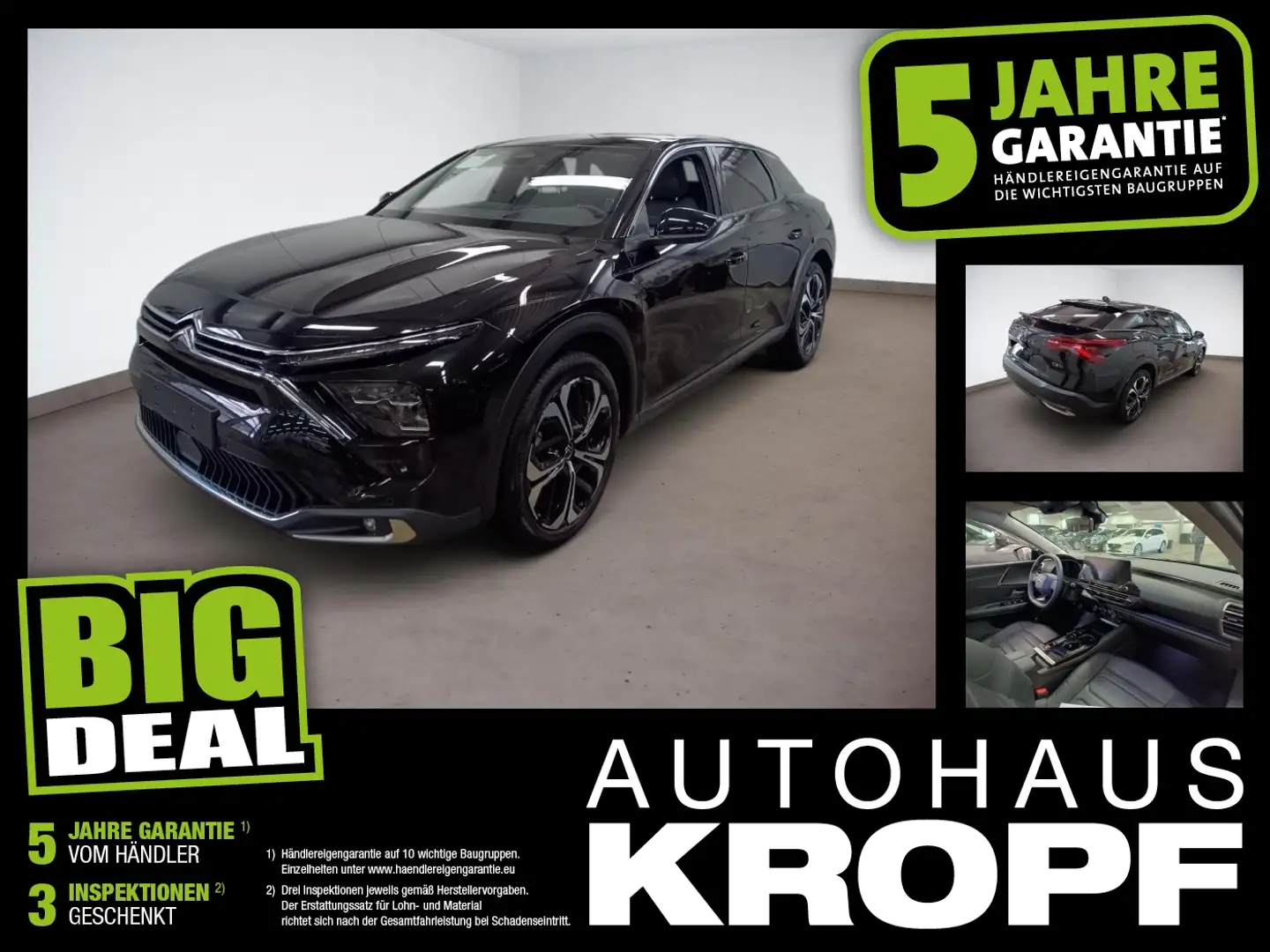 Citroen C5 X 1.2 PureTech 130 Plus Schwarz - 1