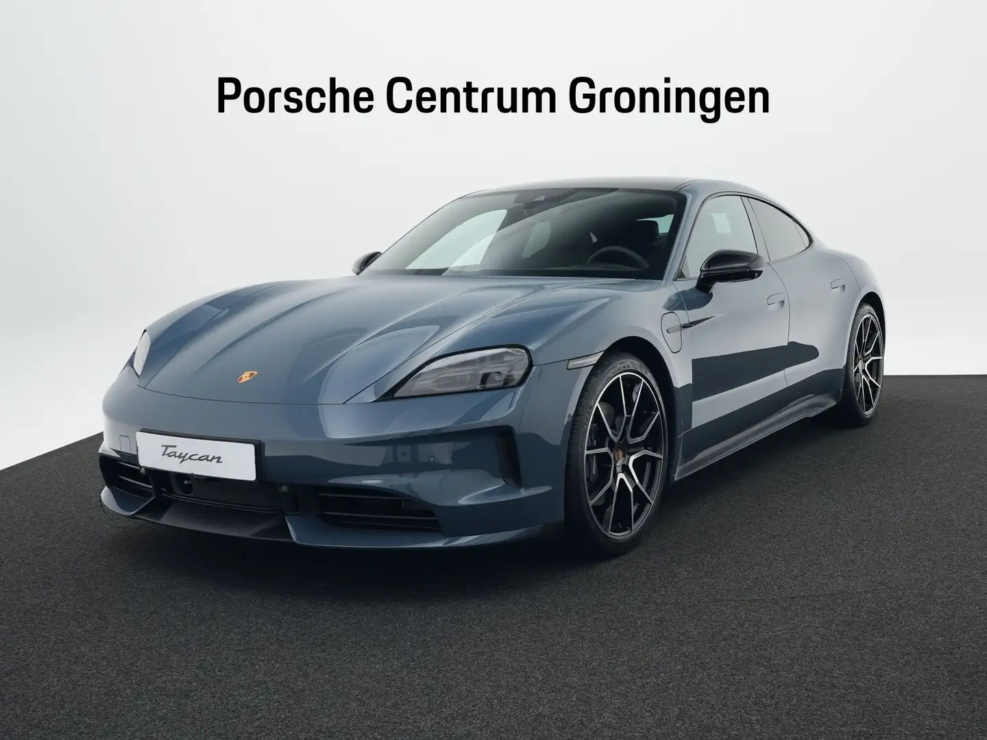 Porsche Taycan Black Edition Blauw - 1