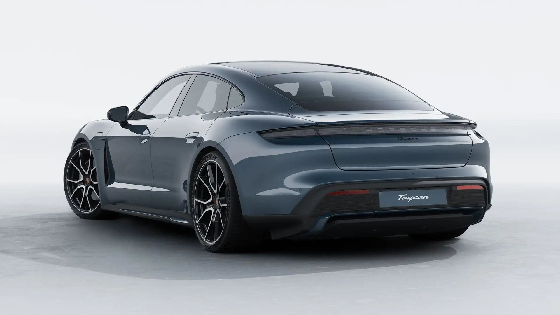 Porsche Taycan Black Edition Bleu - 2