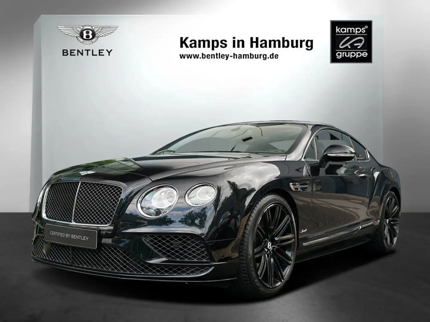 Bentley Continental GT SPEED W12 Schwarz - 1