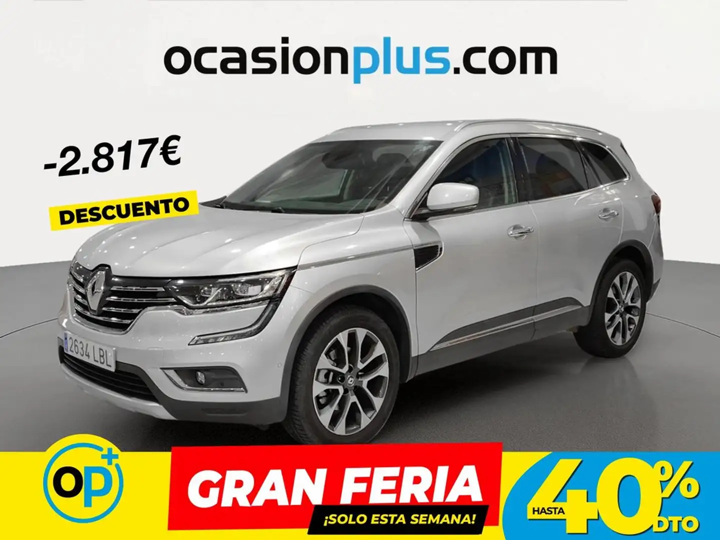 Renault Koleos 2.0dCi Zen X-Tronic 130kW Gris - 1
