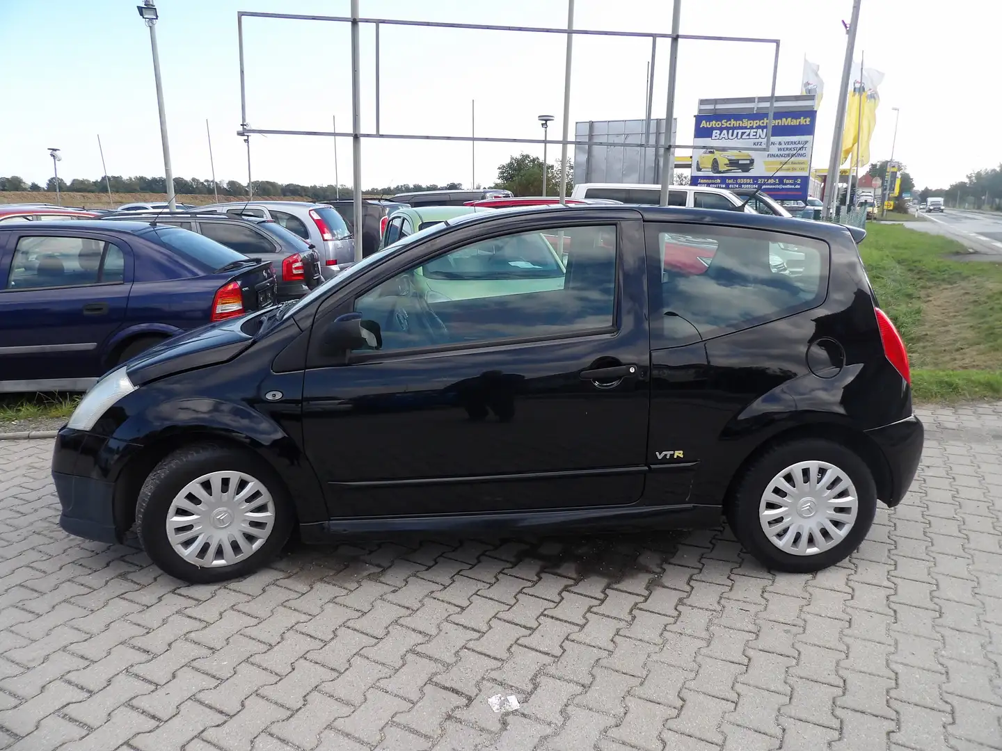 Citroen C2 VTR Plus Klima Radio HU AU Neu Zwart - 2