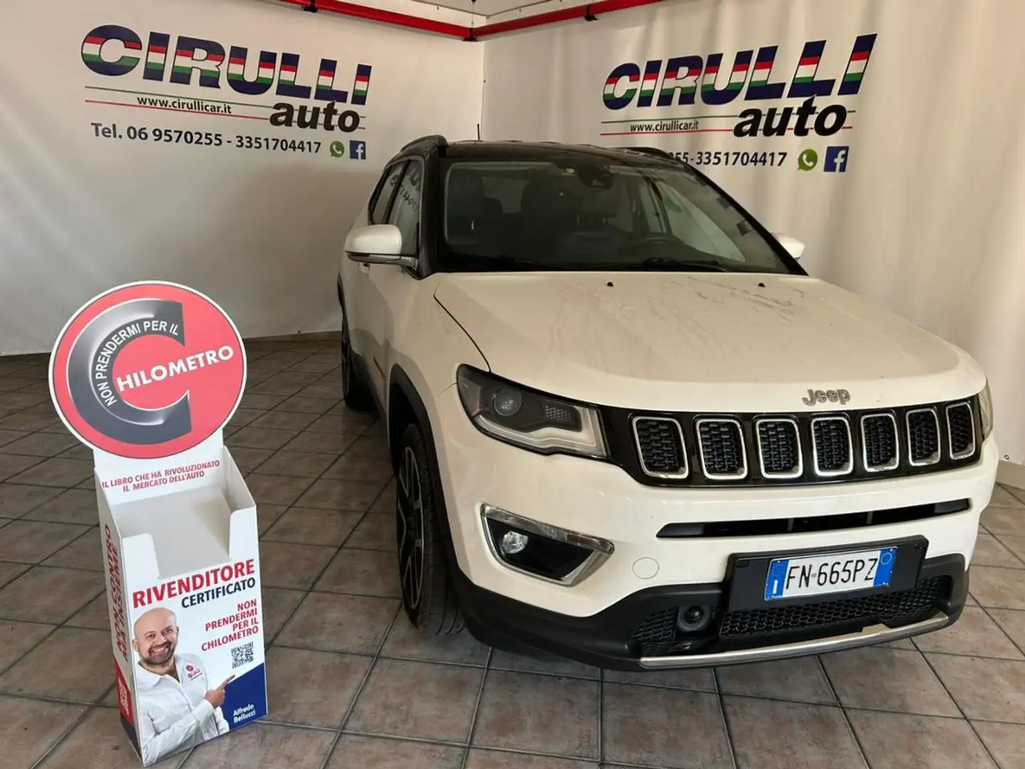 Jeep Compass 2.0 Multijet II 170 CV aut. 4WD Limited Blanc - 2