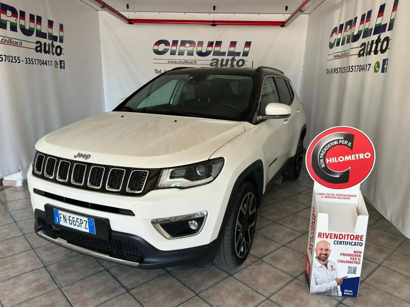 Jeep Compass 2.0 Multijet II 170 CV aut. 4WD Limited Blanc - 1