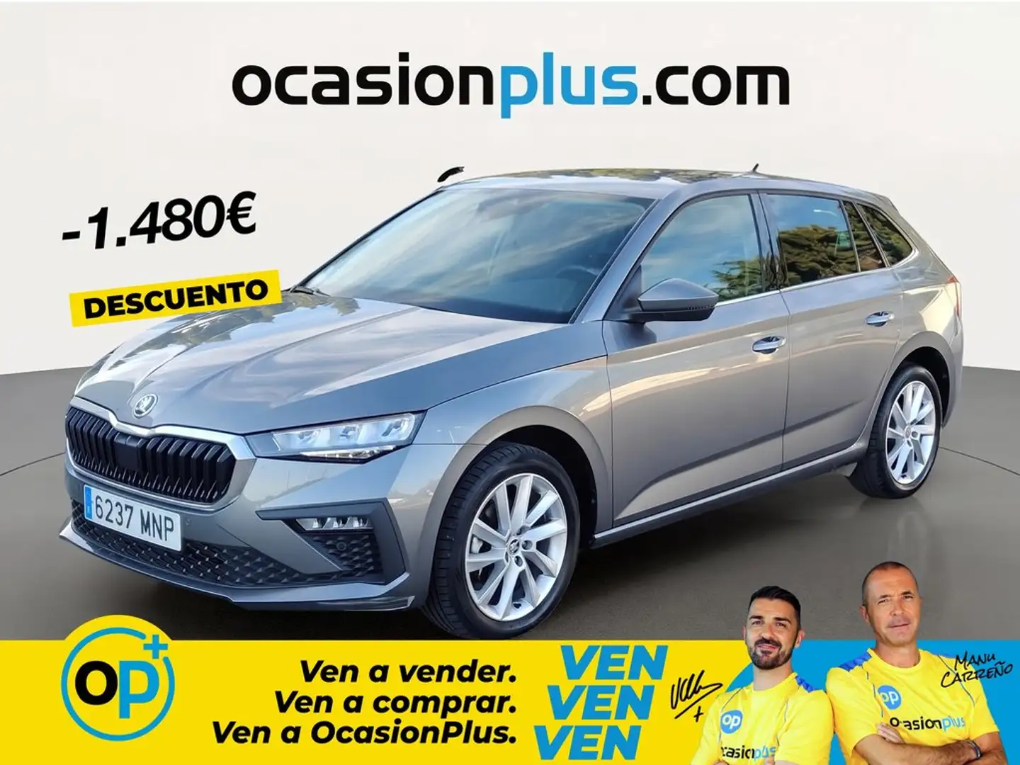 Skoda Scala 1.0 TSI Selection 85kW Gris - 1